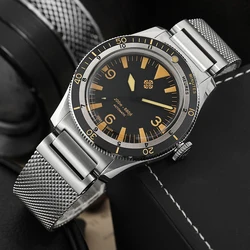 IX&DAO 5305 Dive Watch Automatic Mechanical Retro Luxury Wristwatch Sapphire Diving Reloj Hombre Men 40mm Vintage Wristwatch