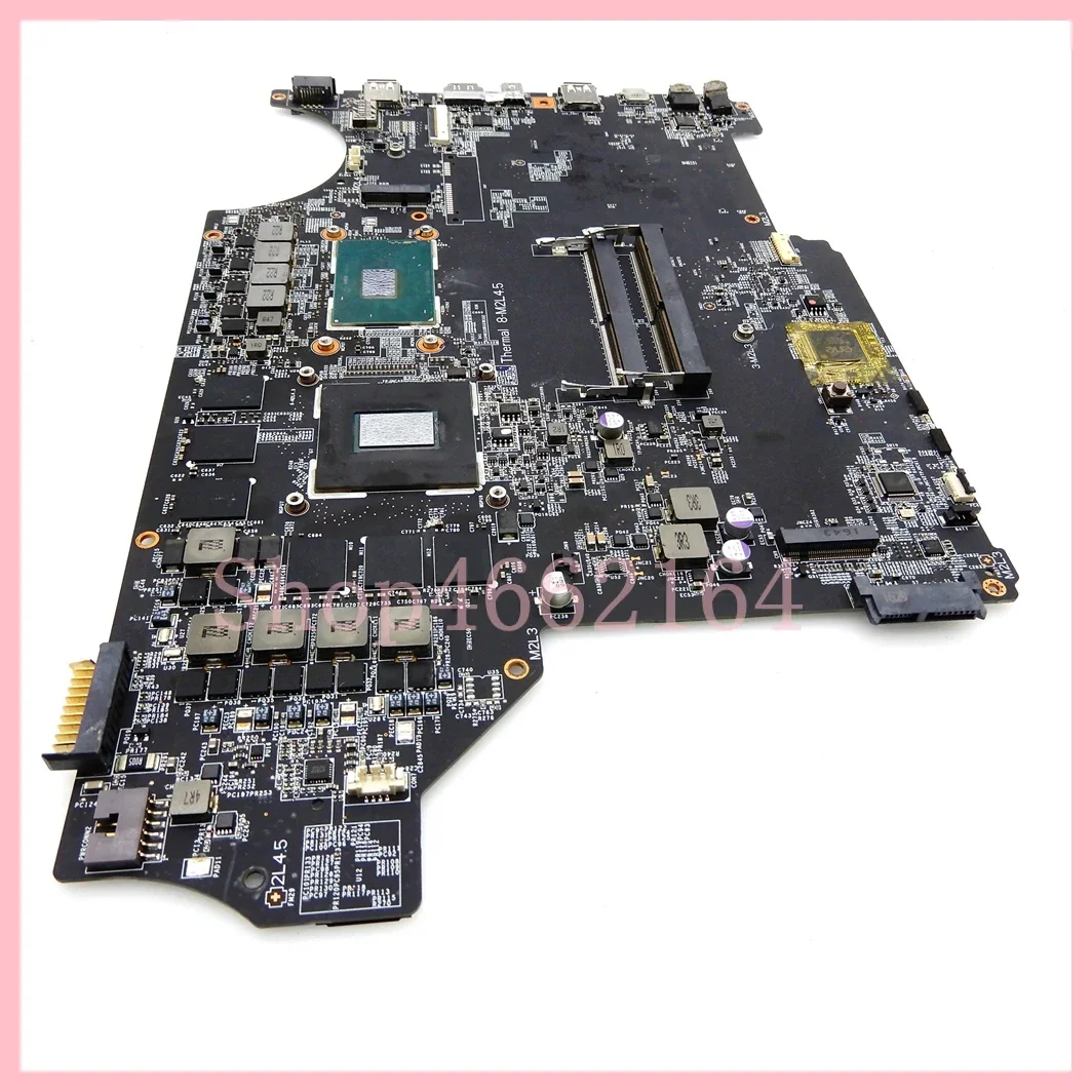 Imagem -03 - Laptop Motherboard para Msi Ms16jb1 I76700hq Cpu Gtx1060-v3g Gpu Gp62mvr-6rf Ge72vr7rf Motherboard