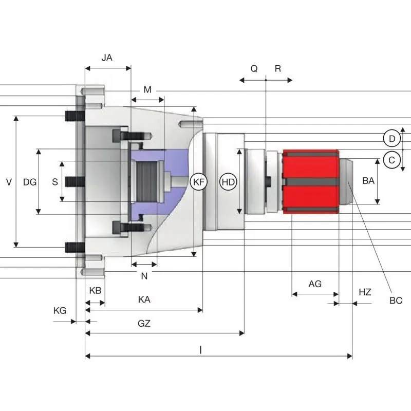Alloy Steel Expansion Sleeve Coupling, High Precision Locking Assembly for Lathe Gear Machining