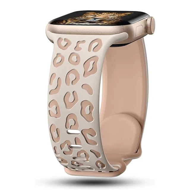 Graviertes Armband für Apple Watch Band 45mm 44mm 46mm 42mm 41mm 40mm 49mm Silikon Correa Armband Serie 11 8 9 10 7 SE 6 5 Ultra