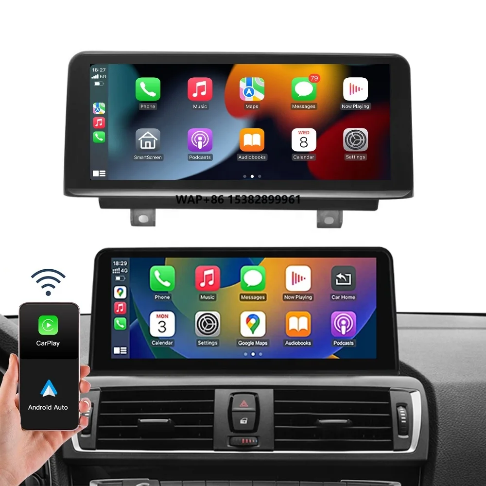 

1920*720 Wireless Carplay Linux Car Touch Screen Android Auto Stereo Radio for 1/2 Series F20 F21 F22 F23 Dvd Player 10 Inch