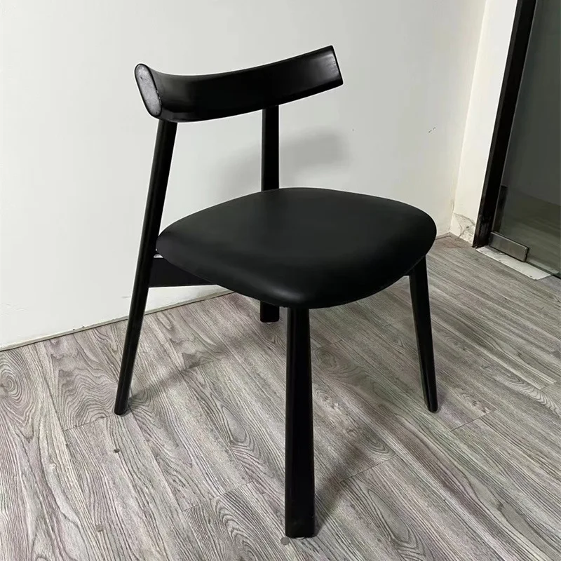 Sedia da pranzo nordica in legno massello Sedia Darth Vader Moderna semplice per la casa leggera di lusso per piccoli appartamenti, hotel, ristoranti