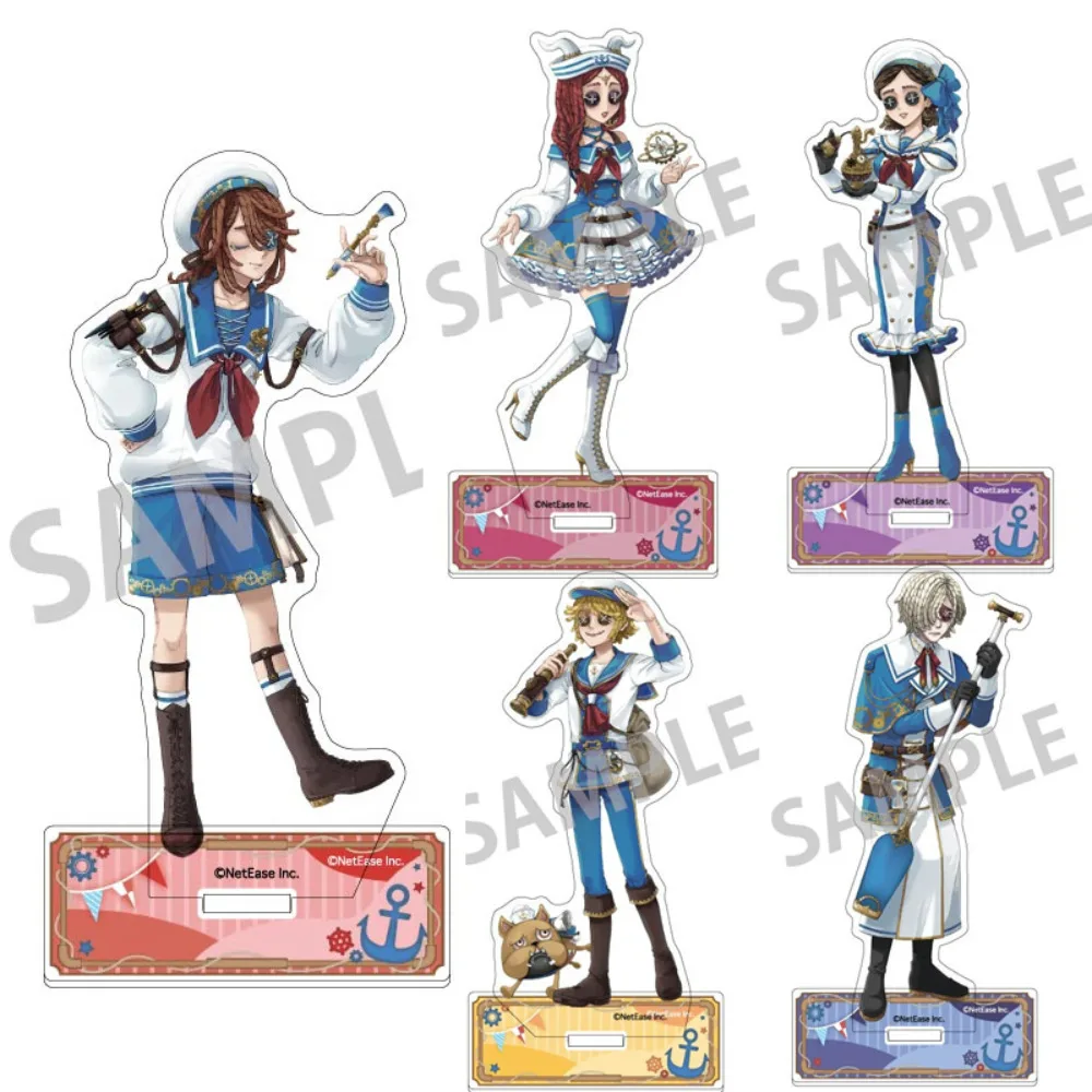 Horror Identity V Steampunk Series Acrylic Plaque Standee Figure Priest Perfumer Postman Painter Model Plate Fans Christmas Gift