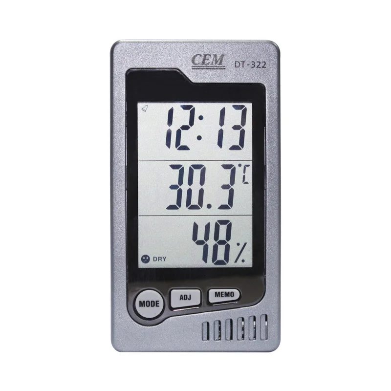 DT-322 Indoor humidity and humidity thermometers in household bedrooms