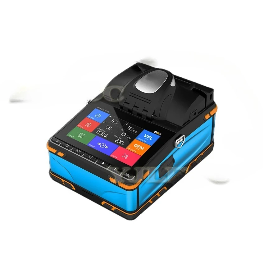 

Fusion Splicer Motors Optical 8 Languages Core Welder Splicing Machine with Fully Automatic Fiber Melting Machine Touch Screen