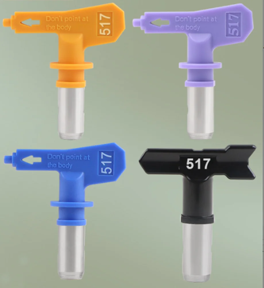 Color Randomly 737 817-821 823 825 835 1219 1221-1235 High-pressure Airless Sprayer Gun Nozzle Machine Paint Gun Precise Tip