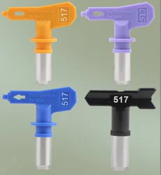 Color Randomly 737 817-821 823 825 835 1219 1221-1235 High-pressure Airless Sprayer Gun Nozzle Machine Paint Gun Precise Tip