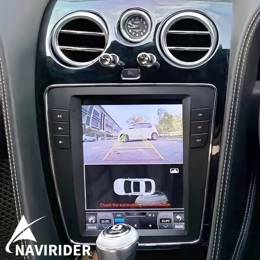 Schermo Android per Bentley Flying Spur 2014 autoradio Stereo lettore Video multimediale GPS Carplay Audio unità principale di navigazione automatica