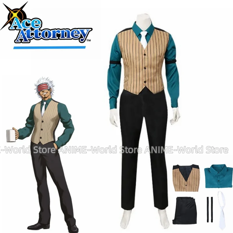 

Game Ace Attorney Season 2 Godot Cosplay Costume Cosplay Clothing Anime Halloween Cosplay Costumes Any Size Cos