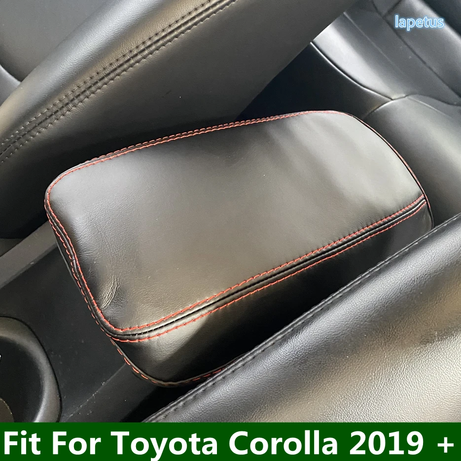 

Armrest Pad Middle Storage Box Protection Cushion Cover PU Leather Cover Fit For Toyota Corolla 2019 - 2023 Car Accessories