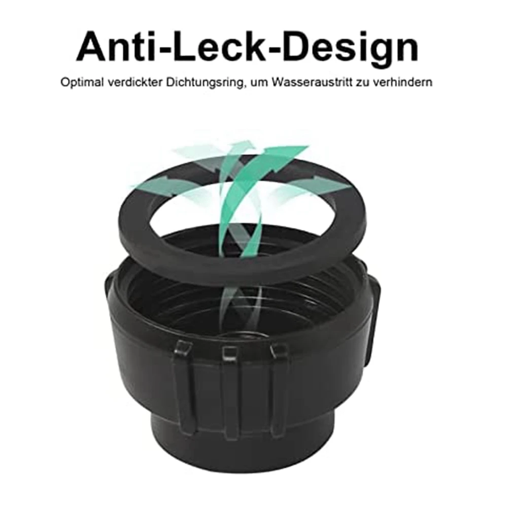Mangueira de jardim do filtro de água, pré-filtro com 5 inserções filtrantes, 2 adaptadores rápidos, 3/4"
