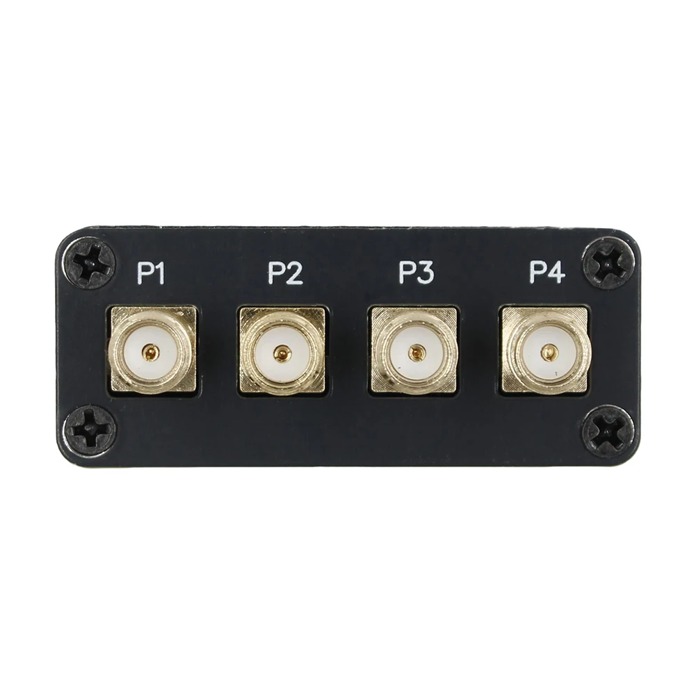 Beidou Signal GPS Antenna Splitter Wide Operating Frequency Insertion Loss 6.6 DB Navigation Signal Splitter Black