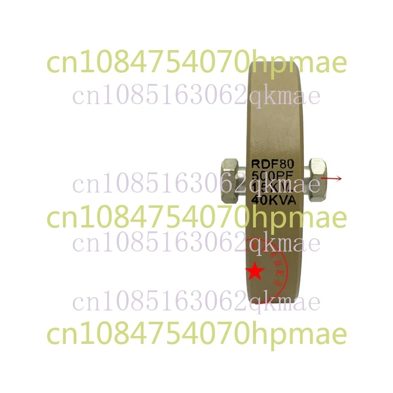 Rdf80 500pf 15kv-40kva Dt80 500K High Frequency High-Frequency Machine High Voltage Ceramic Dielectric Capacitor