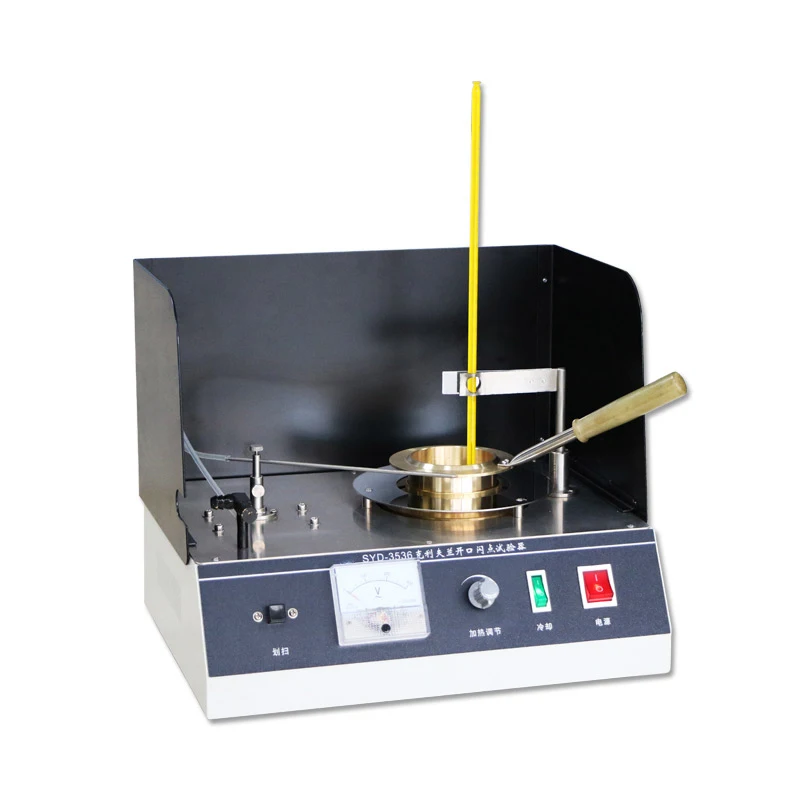 SYD-3536 Economical Heating Power Adjustable Cleveland Open Cup Flash Point Tester
