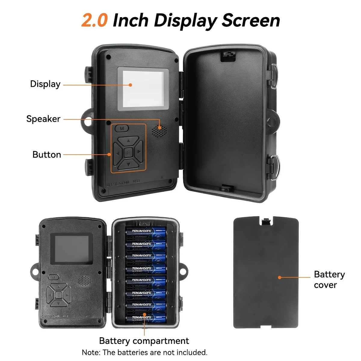 Hunting Camera Wild Infrared Night Vision Outdoor Motion Trail Game Cam Activated Tracking Photo Trap Cam Wild Surveillance image 4