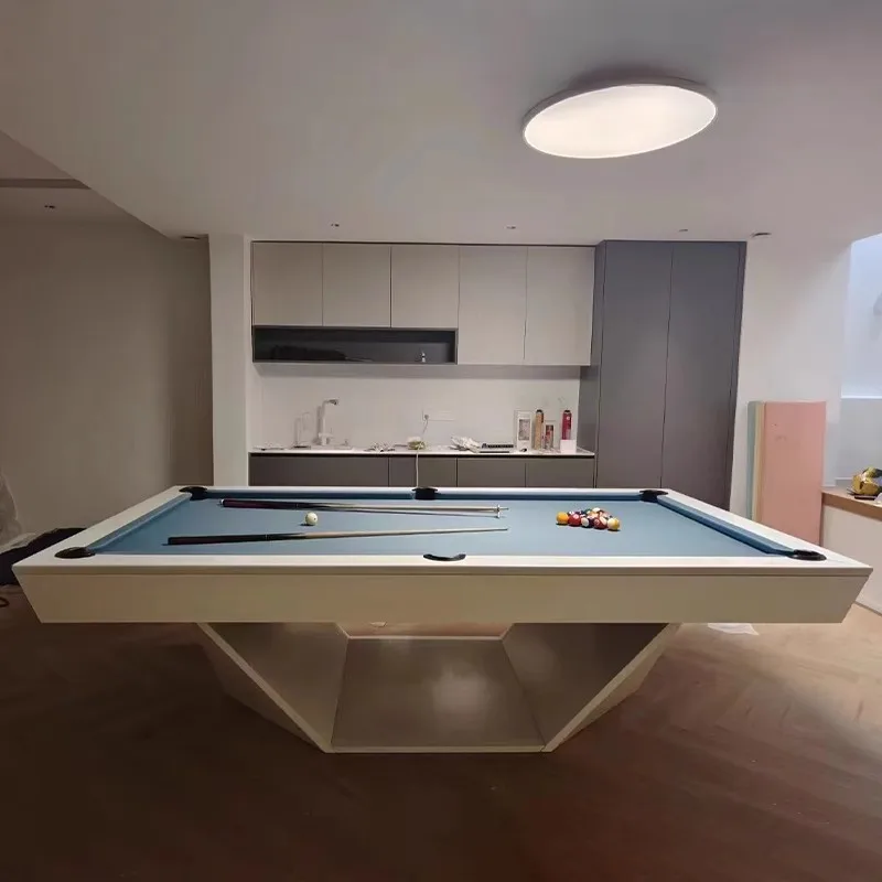 &c New Design Modern Home 7ft 8ft 9ft Solid Wood Marble Slate 3 in 1 Luxury Pool Table for Sale
