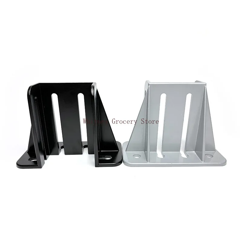 40404080 aluminum profile square foot fence fixed base connection guardrail support