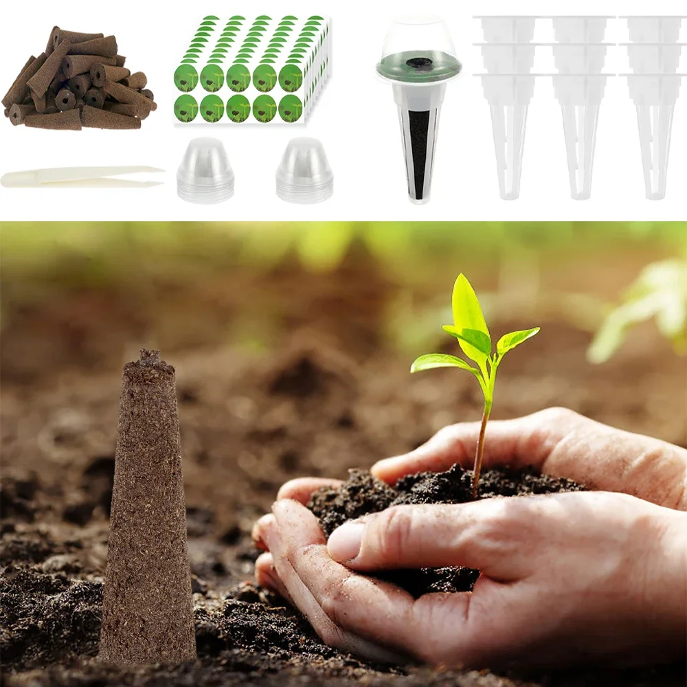 

Seed Grow Sponges Hydroponics Starter Replacement Root Growth Sponges Water Absorbent Grow Pod Kit Garden Planting Accessories