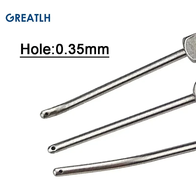 Ultra Microemulsion Sucking Handle Stainless Steel Titanium Alloy Uitrasonic Injection Needle Ophthalmic Instrument