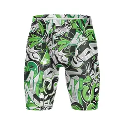 Boys Jammer Swimming Trunk Swimwear Mens Beach Swim Surfing Sport Short Briefs Summer Elastic Swimsuit Boxer Shorts Bathing Suit