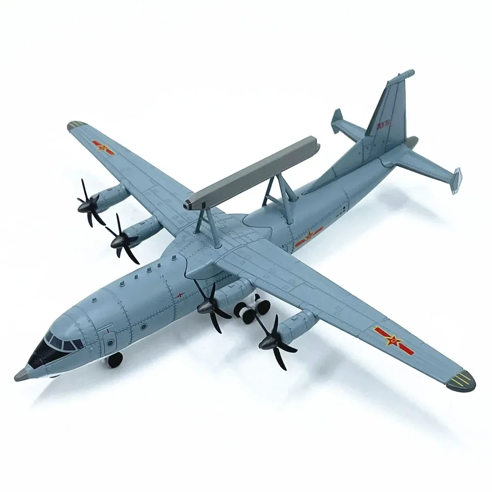 Diecast 1:200 Scale Chinese Air Force 200 Early Warning Aircraft KJ-200 Aircraft Model Alloy Finished Product  Aircraft Model