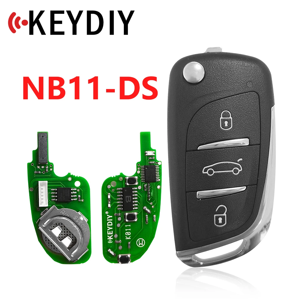 

KEYDIY NB Series NB11-DS 3 Button Universal KD Remote Key for KD900/KD900+/URG200/Mini KD Key Programmer