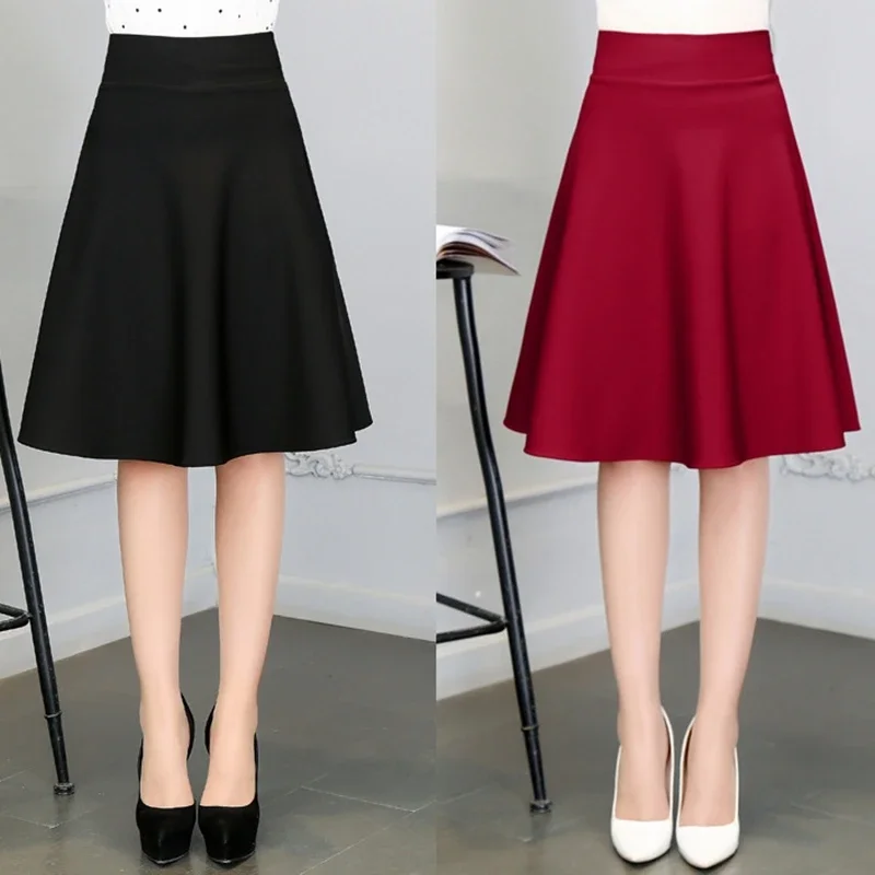 Elastic Waist Shorts Skirts A Line Sun School Female Korean Elegant  Harajuku Women Korean Fashion Clothing