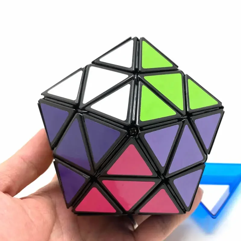 Evgeniy Icosahedron มาตรฐาน Magic Cube Neo Professional ความเร็ว Twisty ปริศนา Teasers สมองของเล่นเพื่อการศึกษา