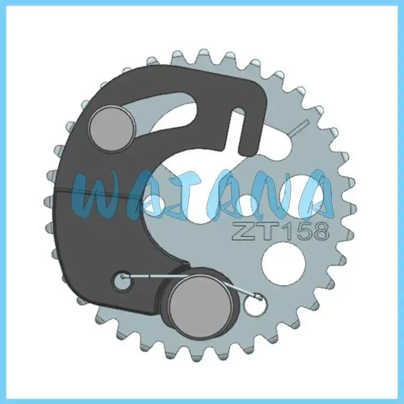 Zt158mj Timing Driven Sprocket Pressure Reducing Sub Component 1050156-002000 For Kiden Original Part