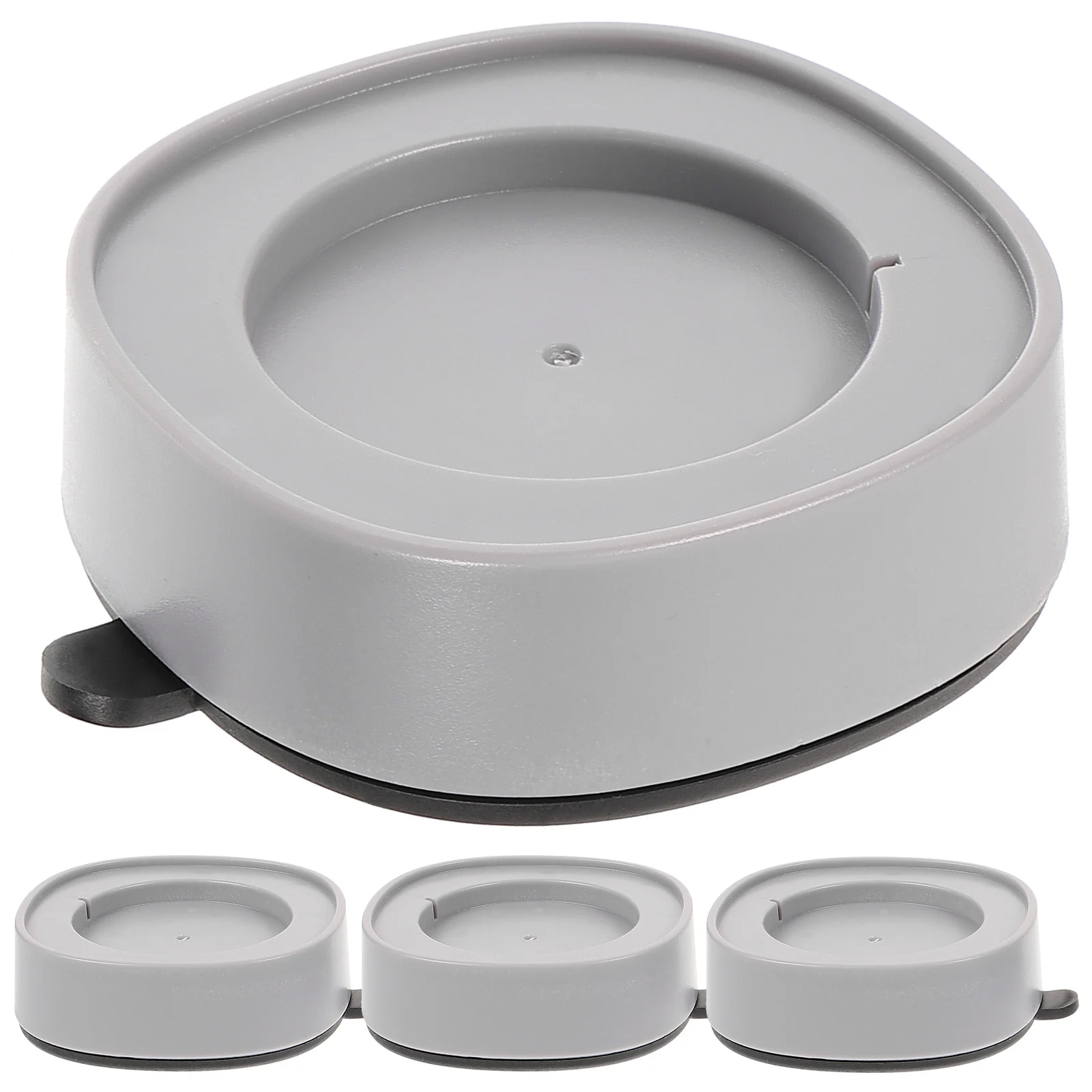 4 قطعة المضادة للانزلاق غسالة قدم منصات غسالة مجفف التسوية منصات امتصاص الصدمات الحد من الضوضاء قدم استقرار للثلاجة