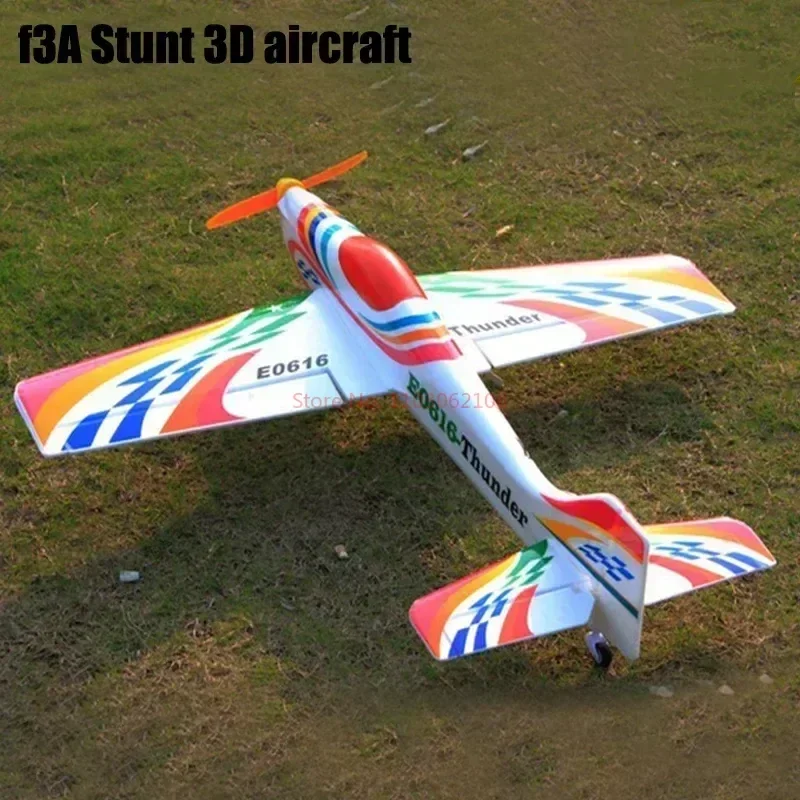 Control remoto 890mm Wingspan F3a Thunderbolt Epo ala fija eléctrica 3d Stunt Flyover Aircraft Modelo resistente a los choques