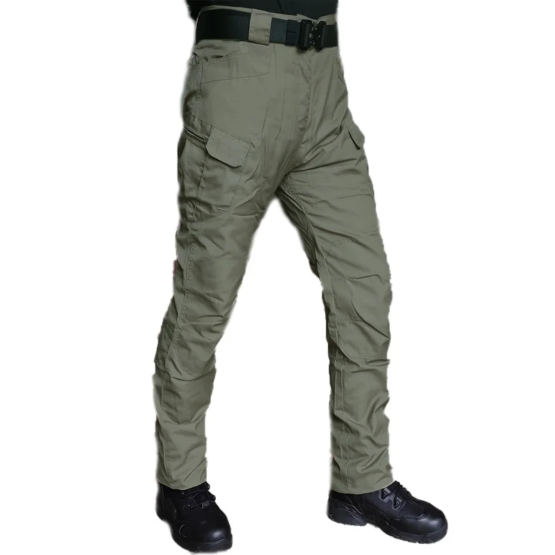 Lynjacye IX7 2024 Outdoor Waterproof Tactical Cargo Pants Men Breathable Summer Casual Army Military Long Trousers