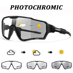 POAT Brand Strong Light Photochromic Sunglasses New Style Sports Men Women MTB Bike Bicycle Eyewear Cycling Fishing Running