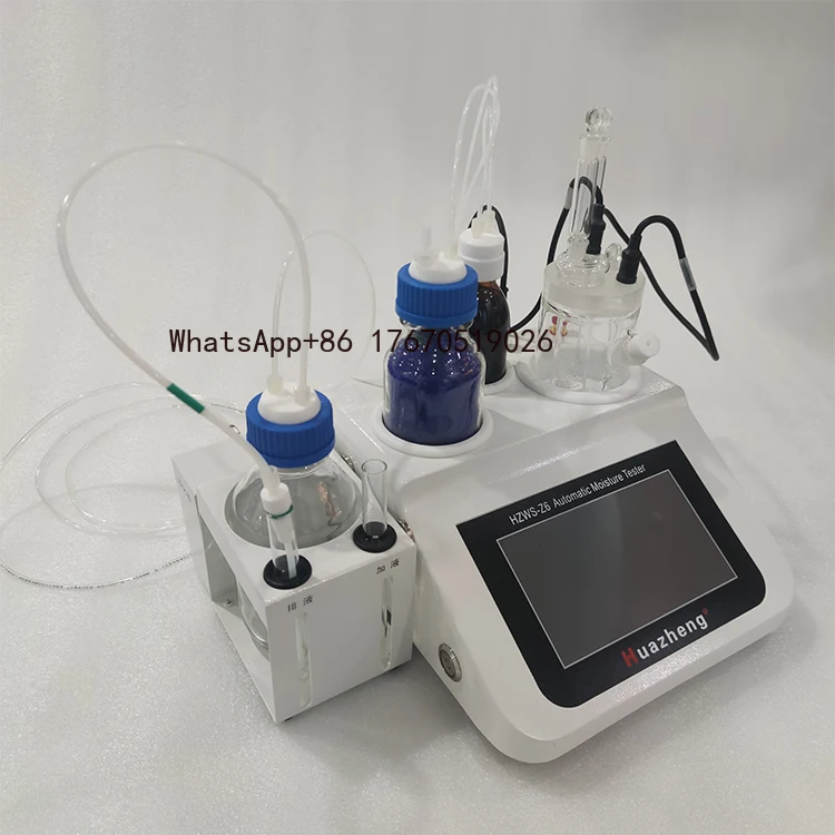 HZWS-Z6 Automatic Coulomb Method Moisture in Liquids Karl Fischer Titrator