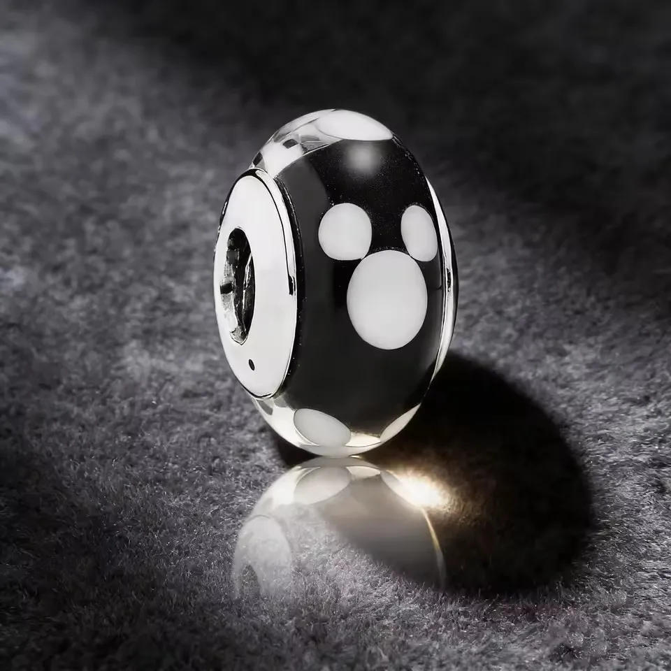 925 Silver Beautiful Princess, Cute Snowman, Castle, Hot Air Balloon Pendant Original Bracelet DIY Accessories Exquisite Jewelry view 5