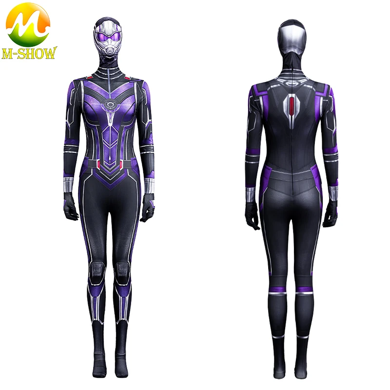 

Newest Ant 3 Quantumania Costume Superhero Cosplay Cassie Lang Bodysuit Women Girls Haloween Jumpsuit