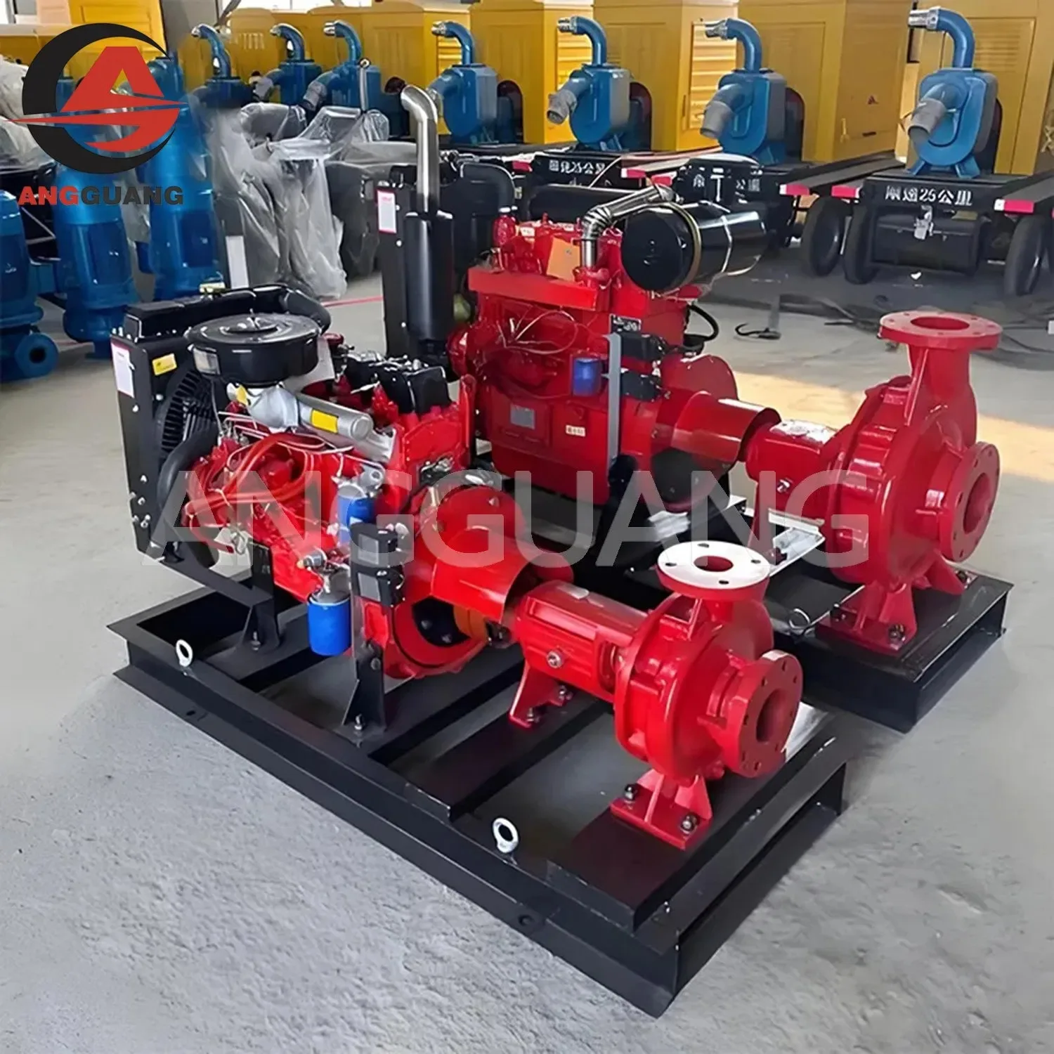 Durable  Engine Driven Split Centrifugal Fire Pump For Robust Performance