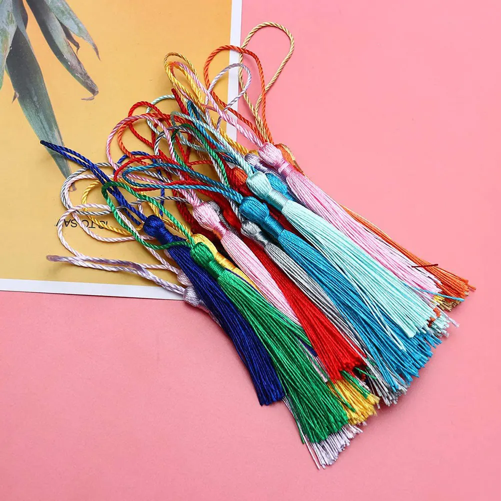 

48 Pcs Card Gift Tag Diy Blank Bookmarks Blank Bookmark Tassel Bookmarks Diy Graffiti Hanging Tags Students Writers Readers