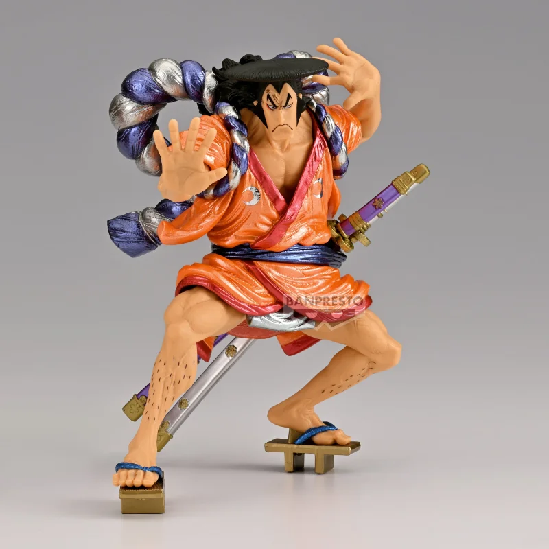 Bandai Original 17Cm ワンピース KING OF ARTIST THE  KOZUKI ODEN Action Figure Toys For Kids Gift Collectible Model Ornaments