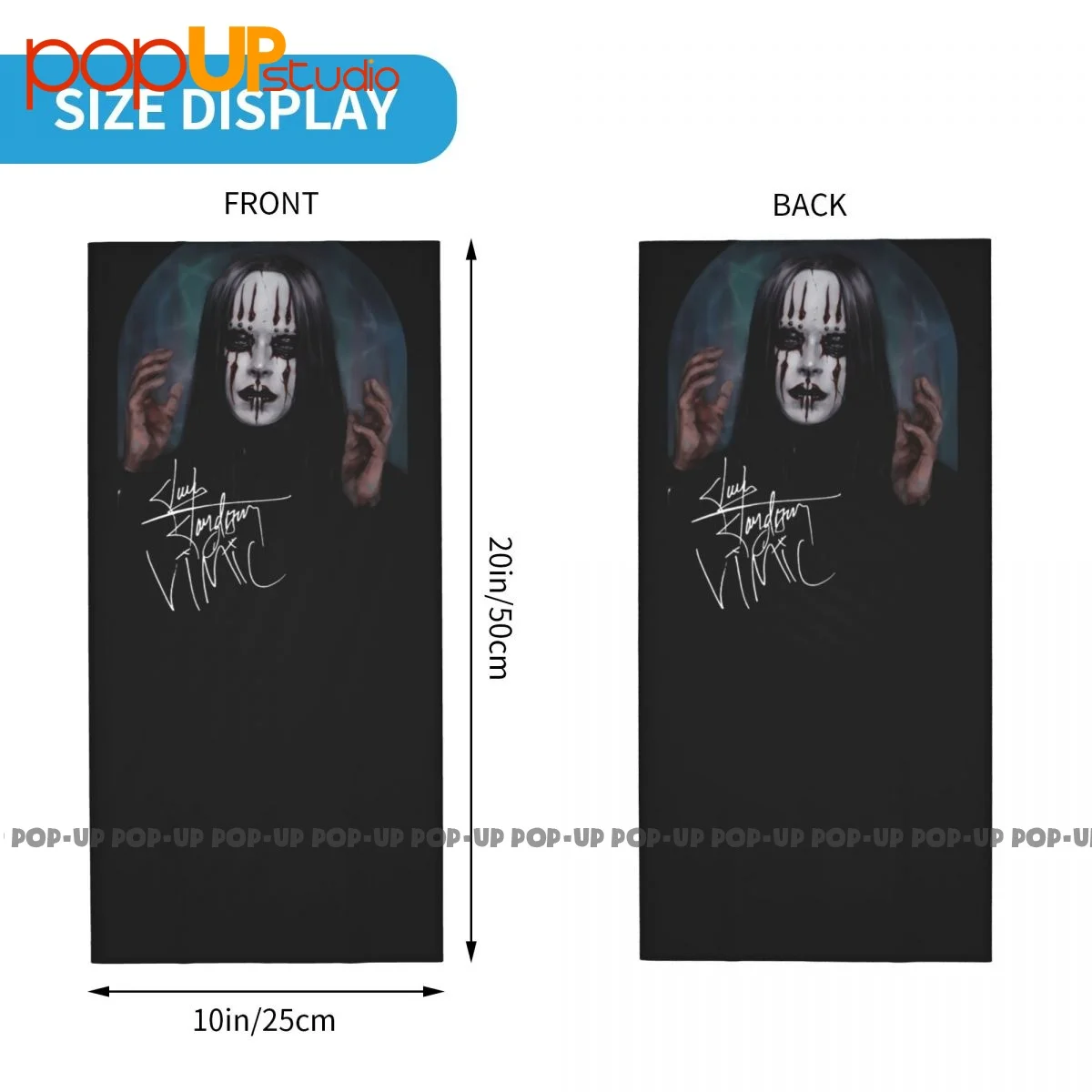 Joey Jordison Artwork Signature Special Neck Gaiter Bandana Scarf Face Mask