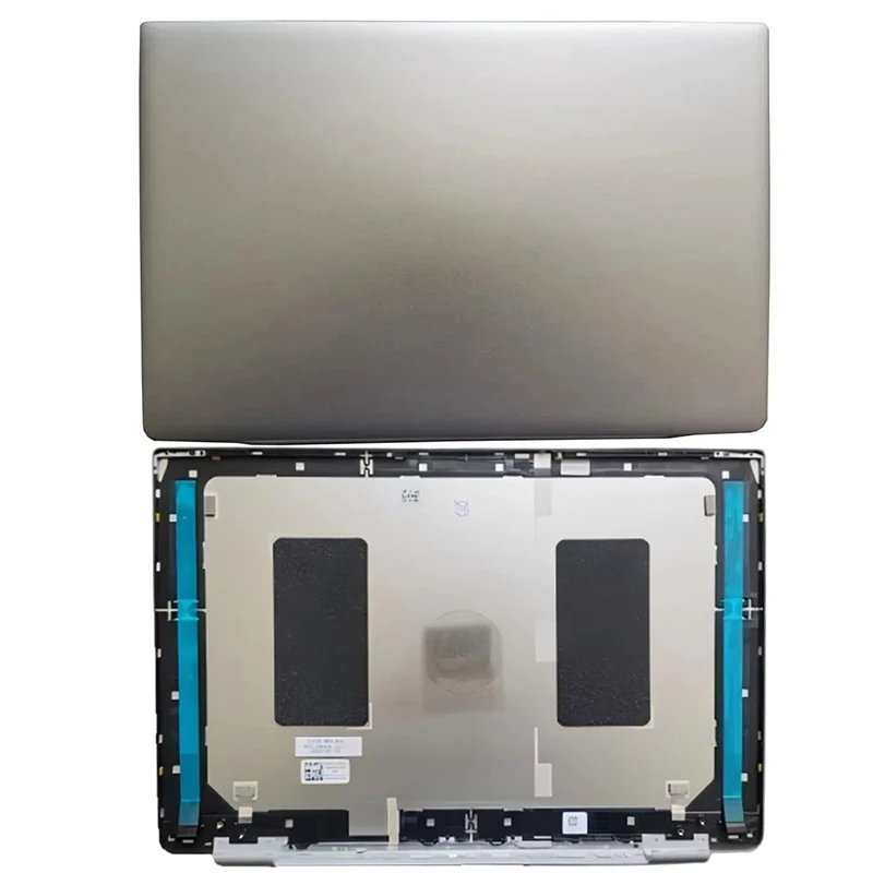 New LCD Back Cover & Front Bezel & Hinges For Dell Inspiron 5490 5498 P116G Silver