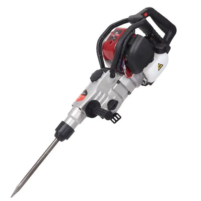 

Four-stroke Gasoline Driller Impact Drill Concrete Rock Electric Hammer Broken Stone Petrol Pickaxe Dual-use Rock Drilling Tools