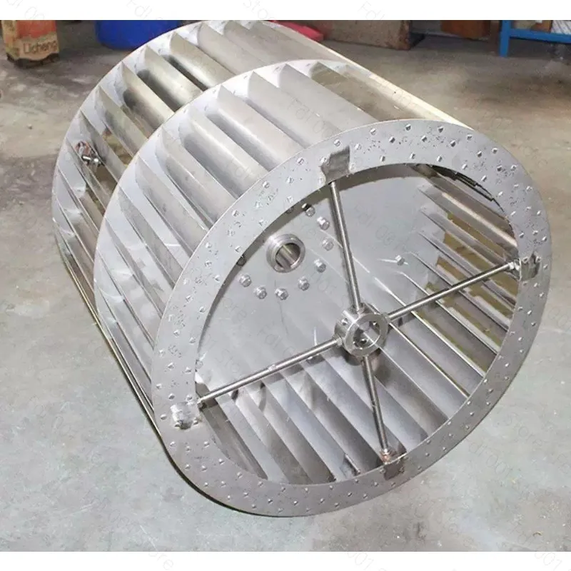 Double Inlet Centrifugal Fan Impeller Multi-Wind Blower Wheel For Cabinet Ventilation Air Handling Unit