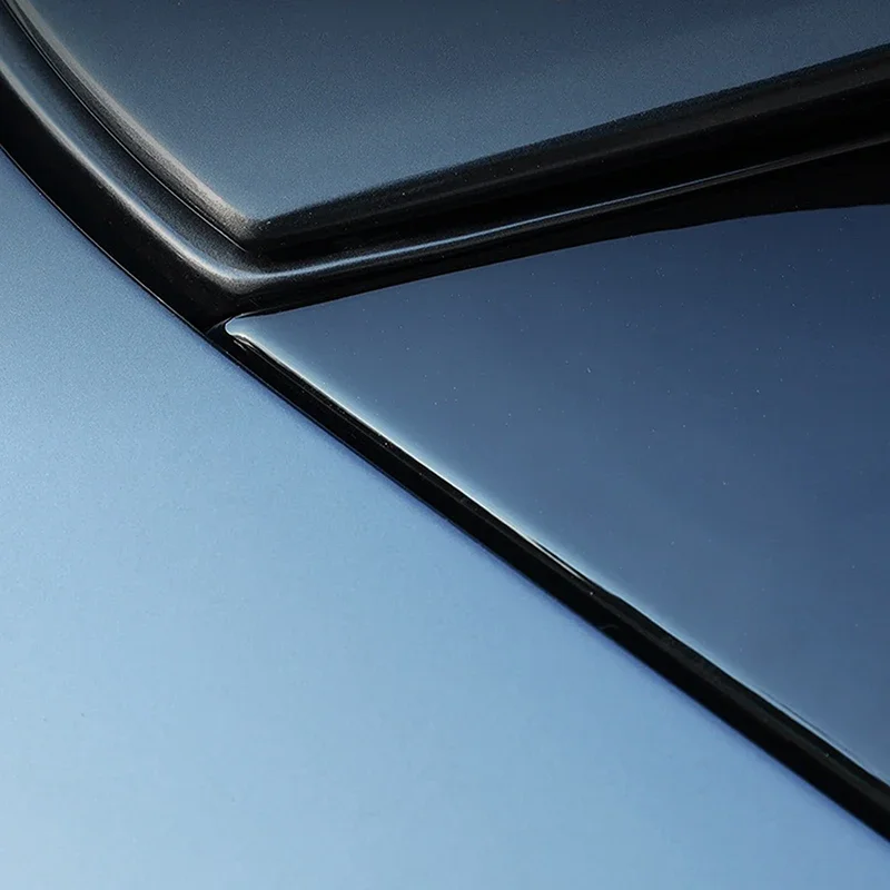 For Mazda CX-5 CX5 2017-2025 Glossy Black Rear Window Side Wing Winglet Triangle Spoiler Cover Trim Car Styling view 5