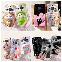 For Honor X9a 5G RMO-NX1 Case New Cute Cartoon Cat Rabbit Soft Silicone TPU Cover For Honor Magic 5 Lite RMO-NX3 HonorX9a Bumper