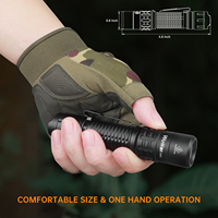 Wurkkos TD02 Self Defense Tactical Flashlight 18650 EDC Rechargeable Lamp 2000LM SST40 LED Torch IPX8 Military Emergency Light