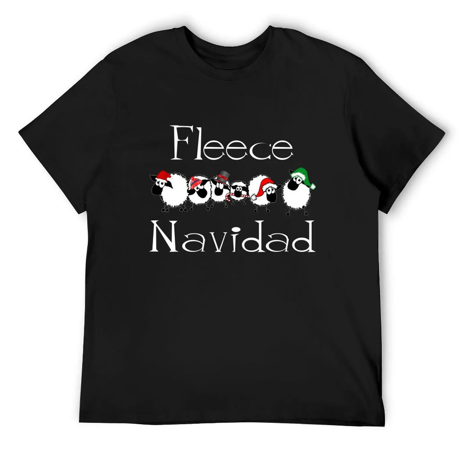 

Fleece Navidad Funny Christmas T-Shirt oversize t-shirts man new edition affliction shirts t shirts for men pack