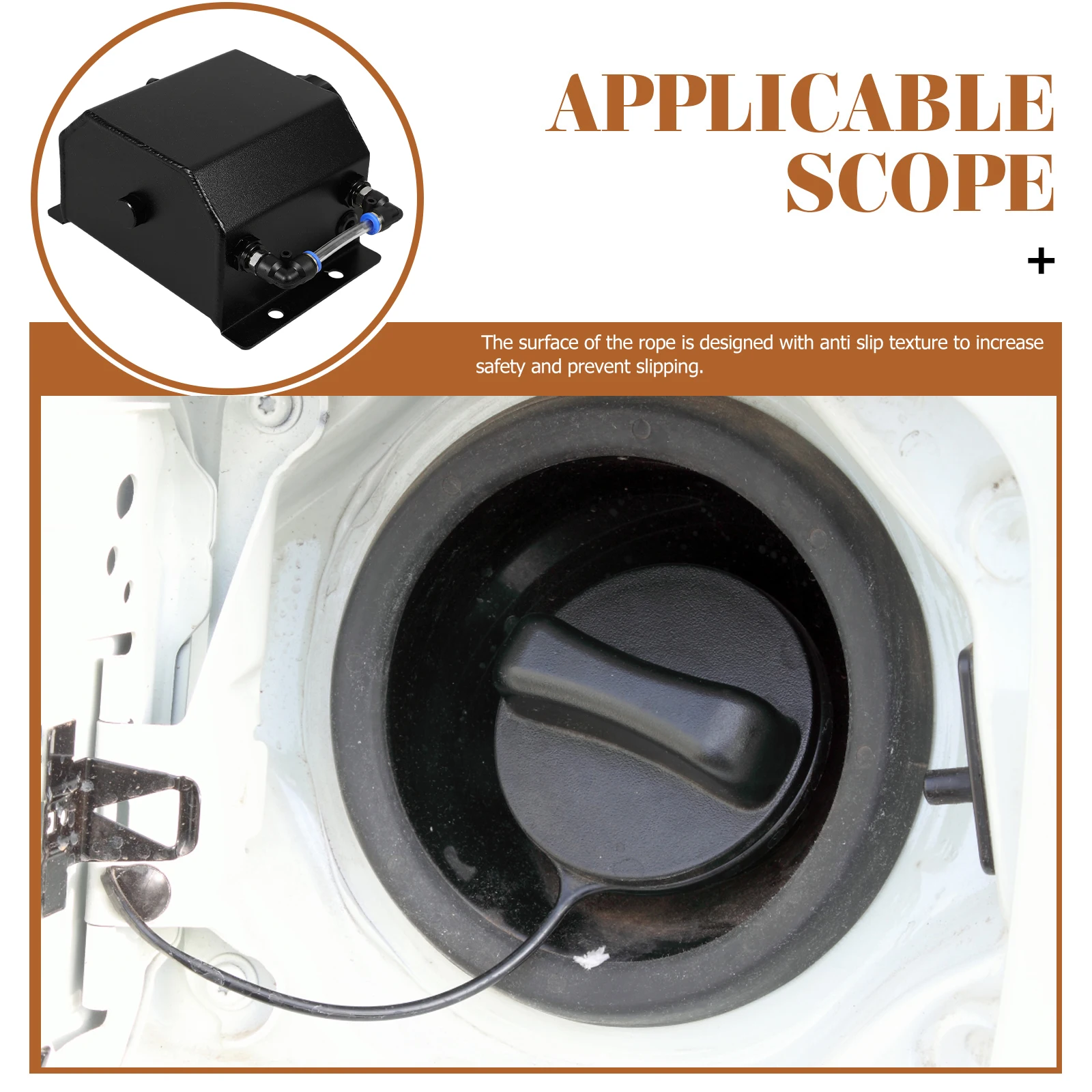 

Tether Sealing Replacement Car Tank Accessory Auto Fuel Cap Rope Replacement Rope Auto Fuel Tank Cap