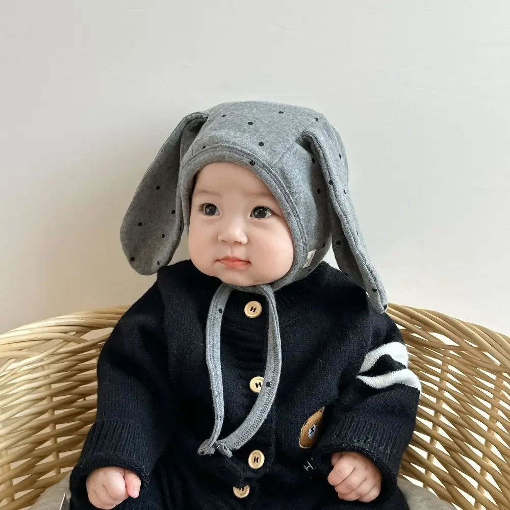 Fashion Cute Cartoon Hat Rabbit Ear Ear Protection Warm Hat 