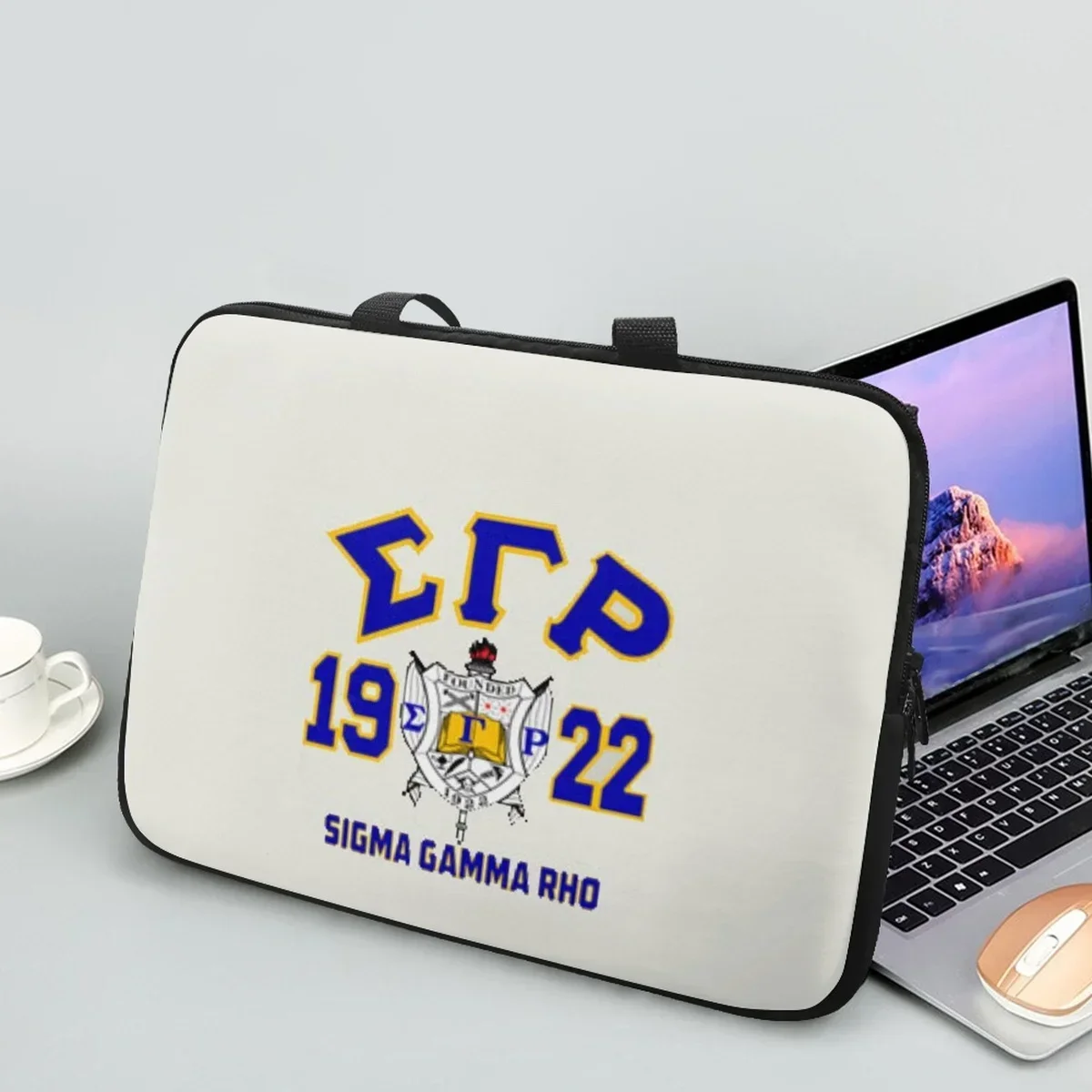 

1922 Sigma Gamma Rho Print Laptop Bag Case Cover With Handle Portable Zipper Adult Briefcase Computer Notebook PC Handbags 2024